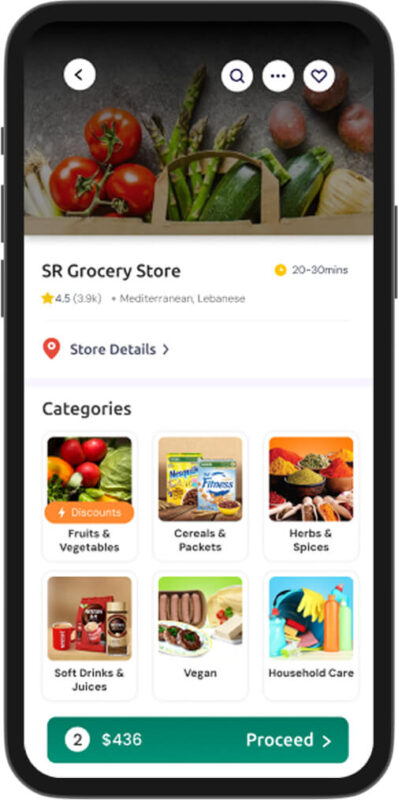 Glovo Clone Store