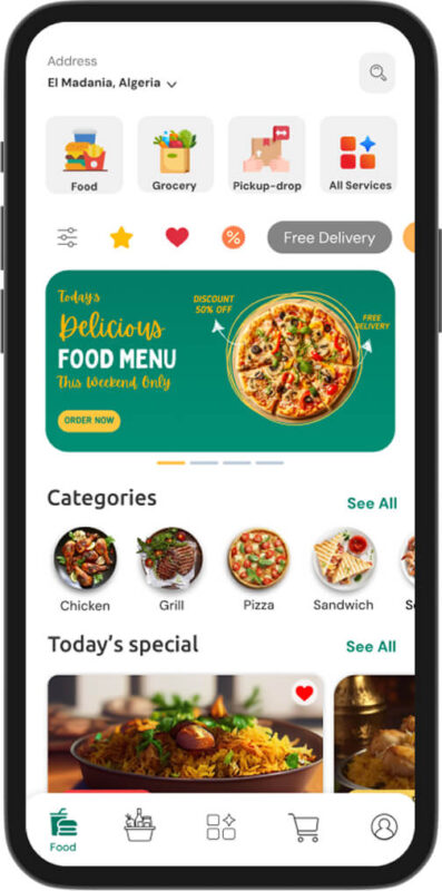 Glovo Clone App